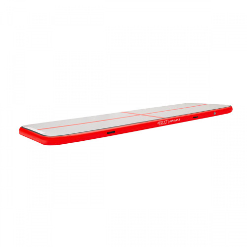 Мат гимнастический  4FIZJO Air Track Mat 600 x 100 x 15 см White/Red - фото №6